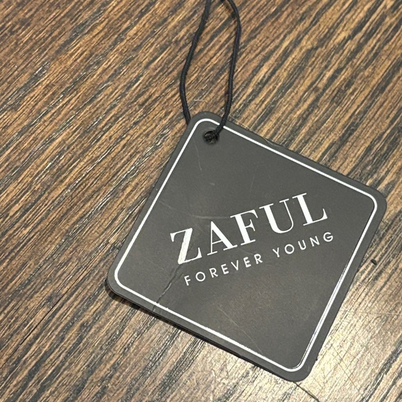 NWT Zaful Women’s Sky Blue Ribbed Bikini Size 6 - Picture 9 of 9